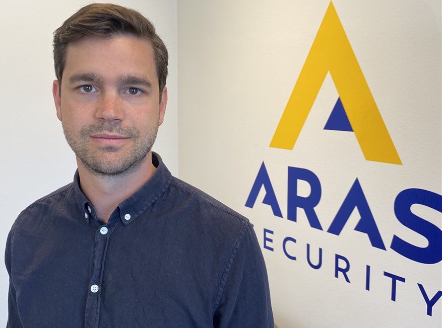 Victor Siösteen, vd för Aras Security Sverige.
